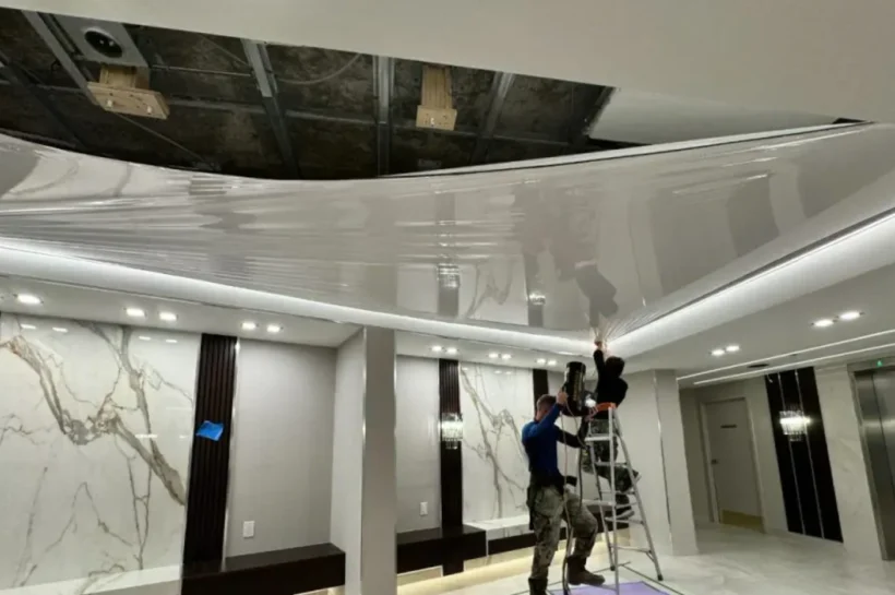 Які помилки допускають під час монтажу натяжних стель?