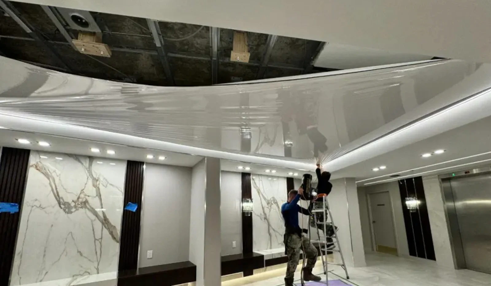 Які помилки допускають під час монтажу натяжних стель?